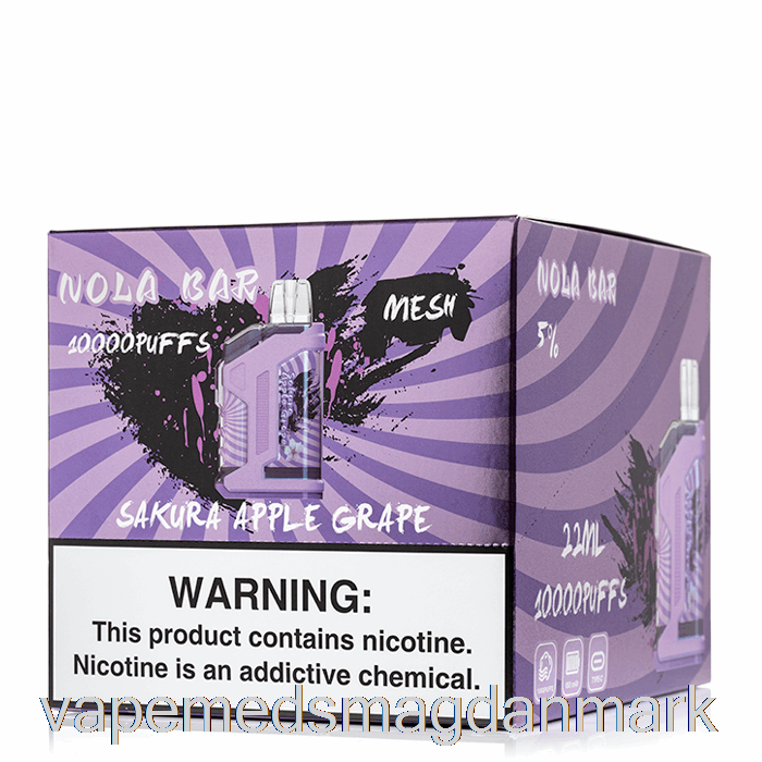 Engangs Vape Danmark [10-pak] So Soul Nola Bar 10000 Engangs
